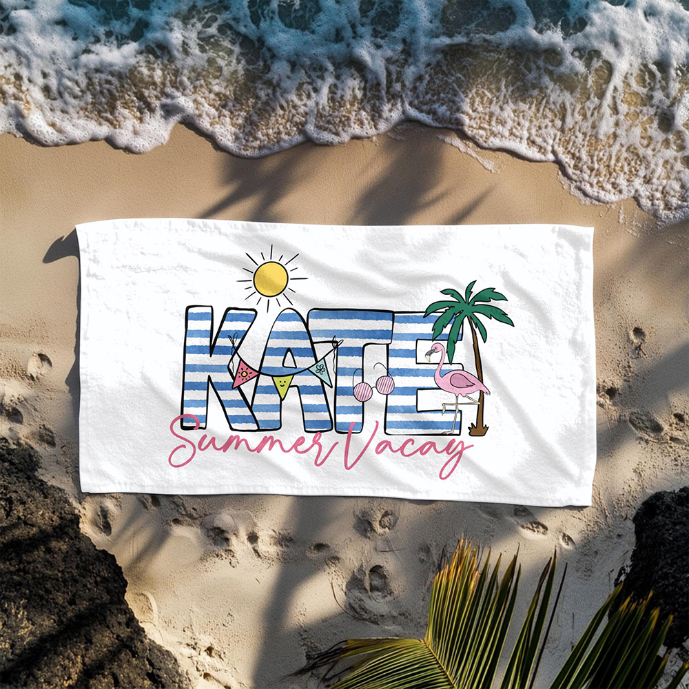 Personalized Lovely Kid Towel for Summer & Beach | CWTowel188