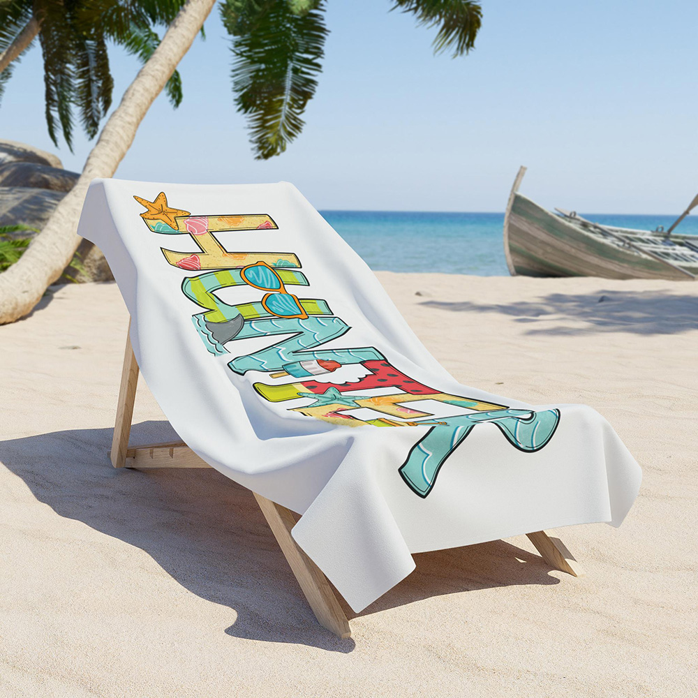 Personalized Lovely Kid Towel for Summer & Beach | CWTowel189
