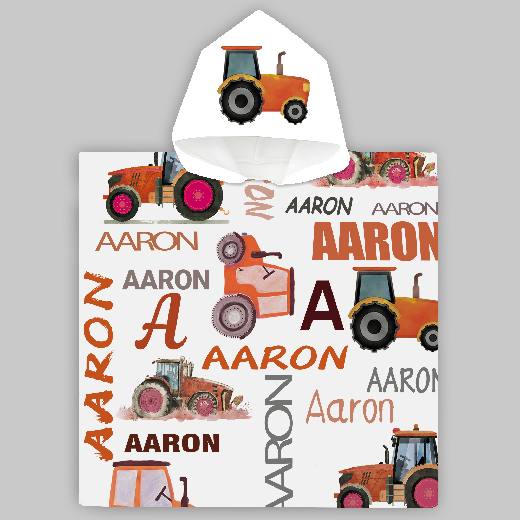 Personalized Hooded Beach Towel for Summer & Beach | CWHTowel07