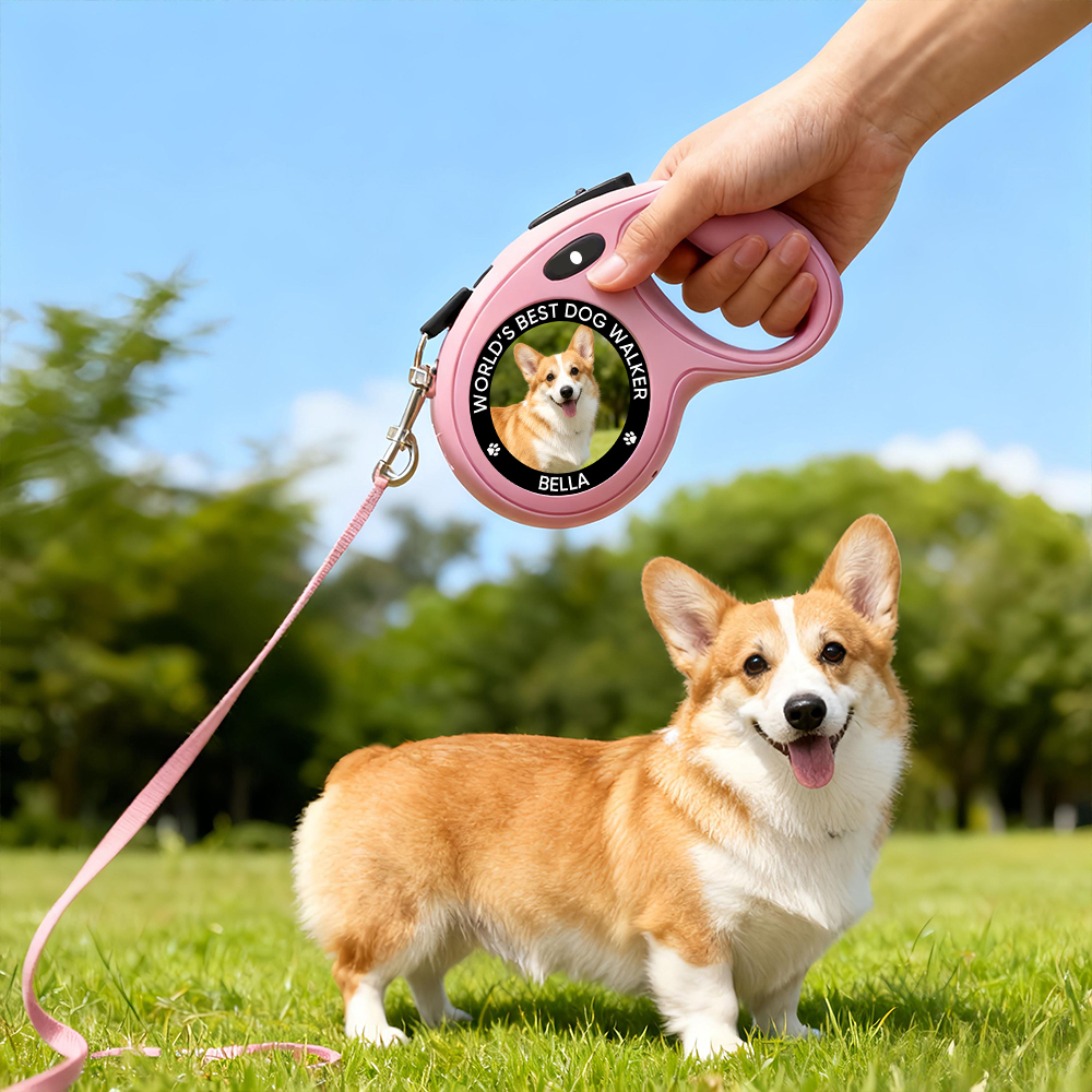 Personalized Photo Paw Design Pet Leash | BKPet307
