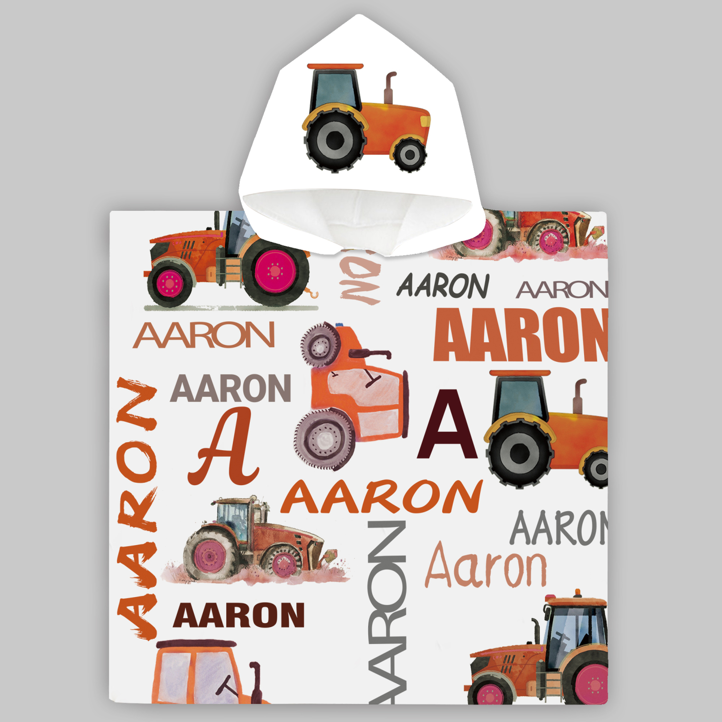 Personalized Hooded Beach Towel for Summer & Beach | CWHTowel07