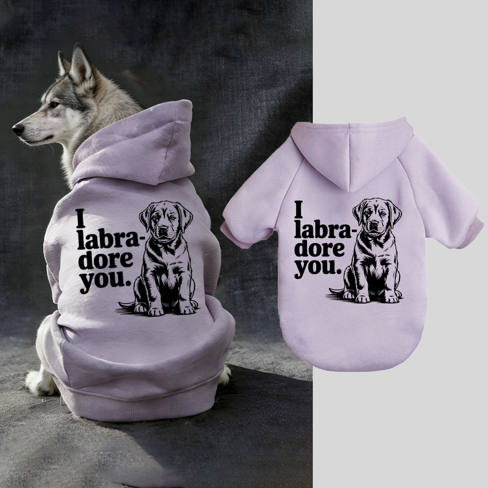I Iabra dore you Puppy Hoodie | BKPet315