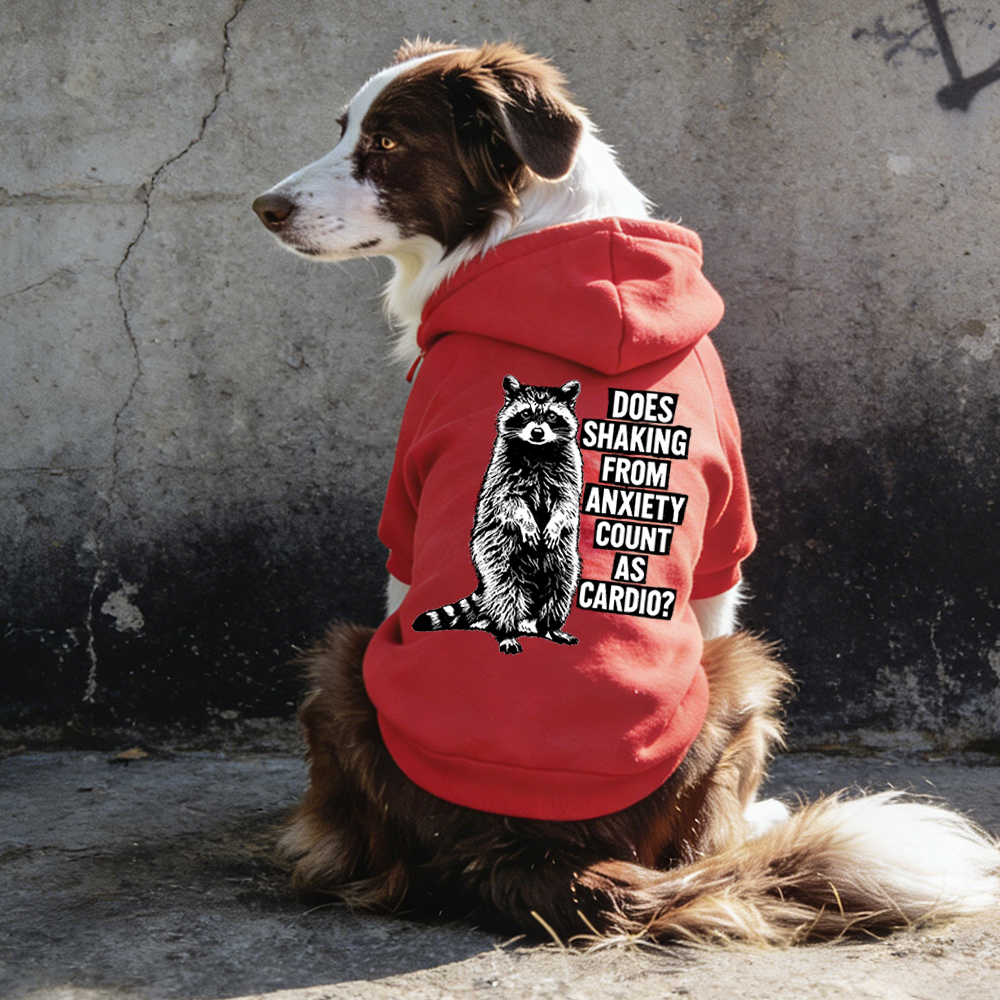 DOES SHAKING FROM ANXIETY COUNT Puppy Hoodie | BKPet319