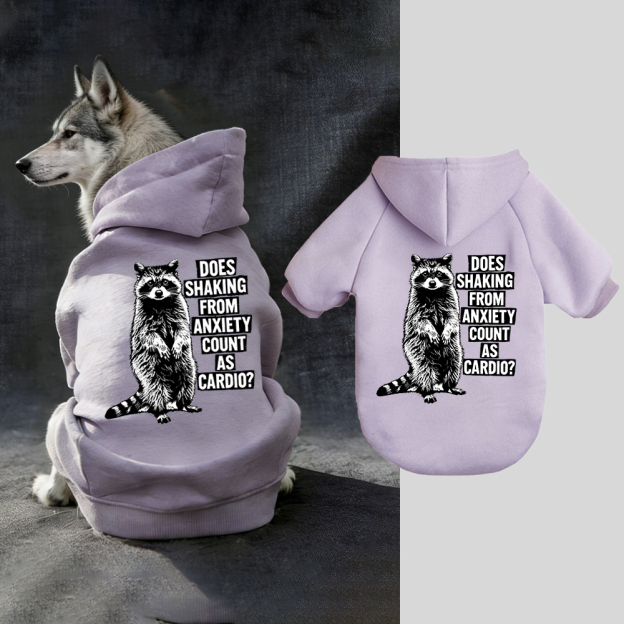 DOES SHAKING FROM ANXIETY COUNT Puppy Hoodie | BKPet319
