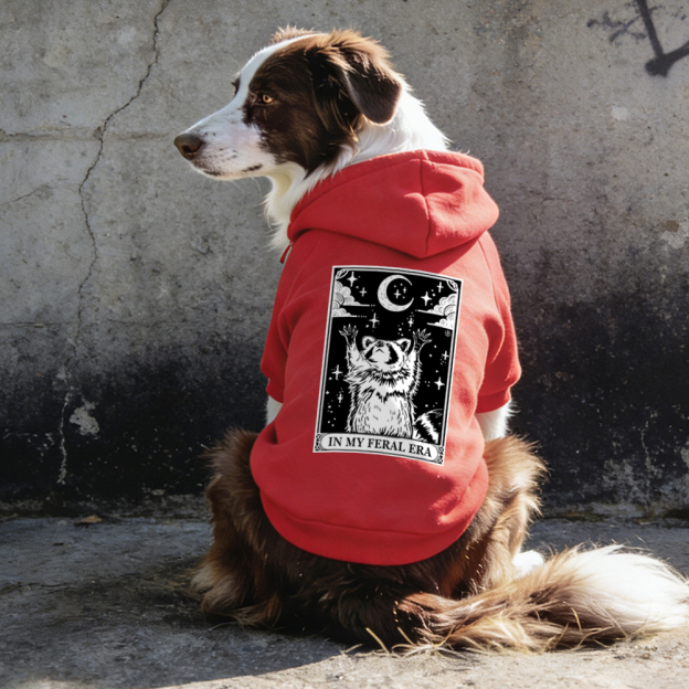 IN MY FERAL ERA Puppy Hoodie | BKPet320