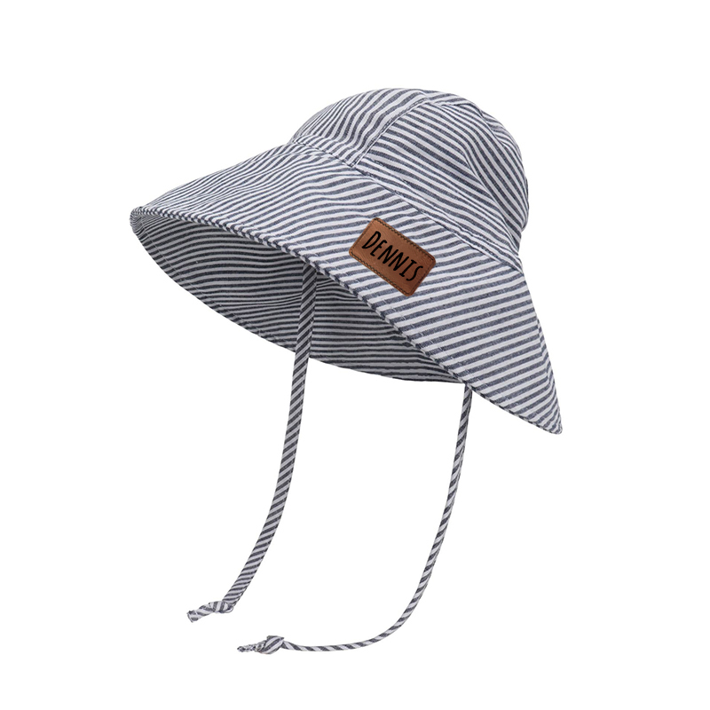 Personalized Leather Patch Bucket Hat for Comfort & Unique | CWBeach51