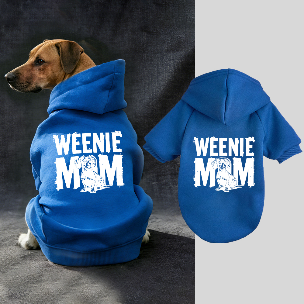 WEENIE MOM Puppy Hoodie | BKPet336