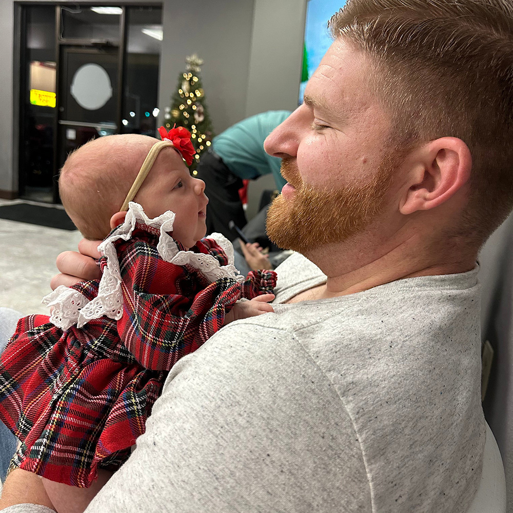 Personalized Christmas Baby Girl Lovely Plaid Romper | MCGift365