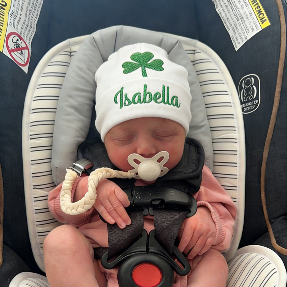 Personalized Embroidery St. Patrck's Baby Beanie for Comfort & Unique | HSKid83