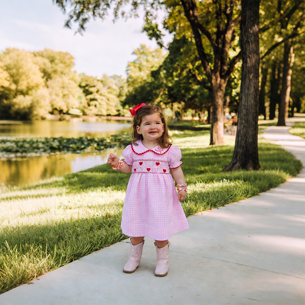 Personalized Baby Girl Valentine's Day Lovely Dress | ValGift15
