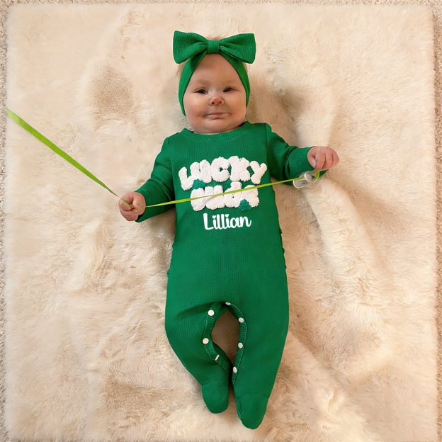 Personalized St. Patrick's Day Baby Outfit Set | CWBaby396