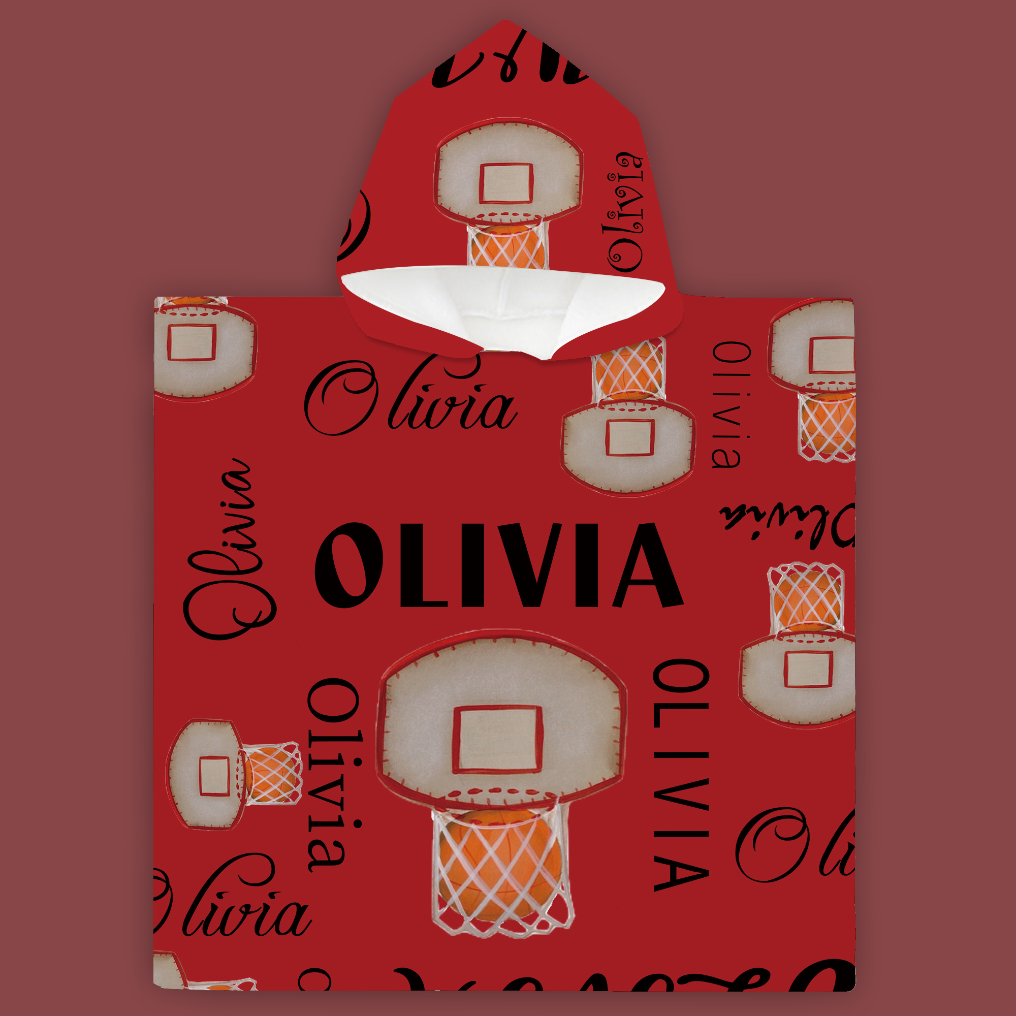 Personalized Hooded Beach Towel for Summer & Beach | CWHTowel15