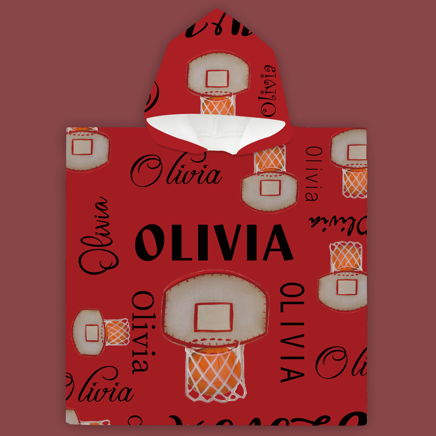 Personalized Hooded Beach Towel for Summer & Beach | CWHTowel15