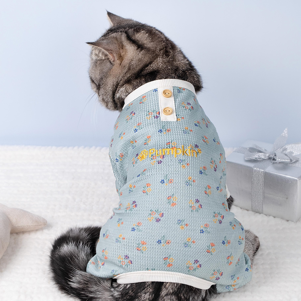 Personalized Embroidery Pet Cozy Cotton Sleepwear Pajamas | BKPet397