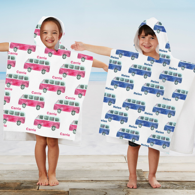 Personalized Hooded Beach Towel for Summer & Beach | CWHTowel20