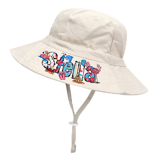 Personalized Cute Design Summer Bucket Hat for Comfort & Unique | CWBeach208