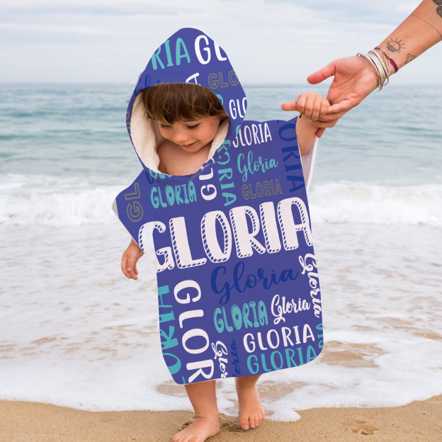 Personalized Hooded Beach Towel for Summer & Beach | CWHTowel22