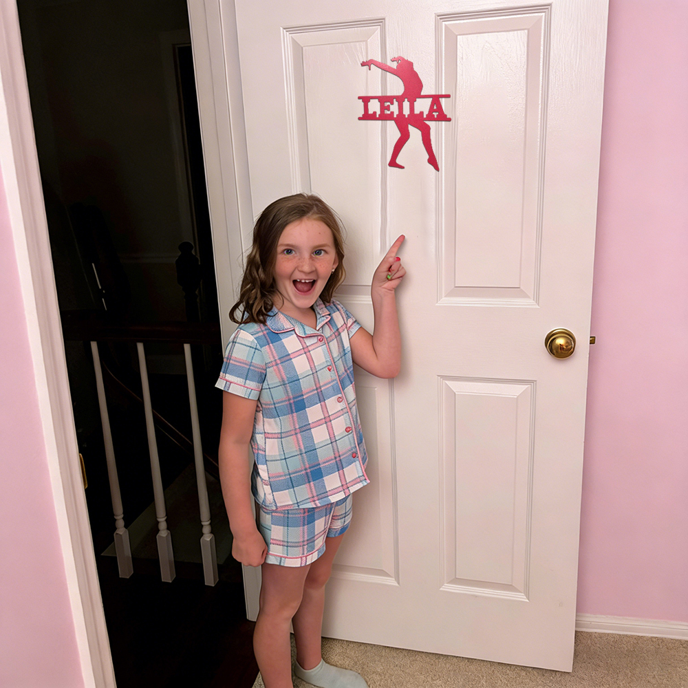 Personalized Dance Kid's Bedroom Door Sign | CWBaby445