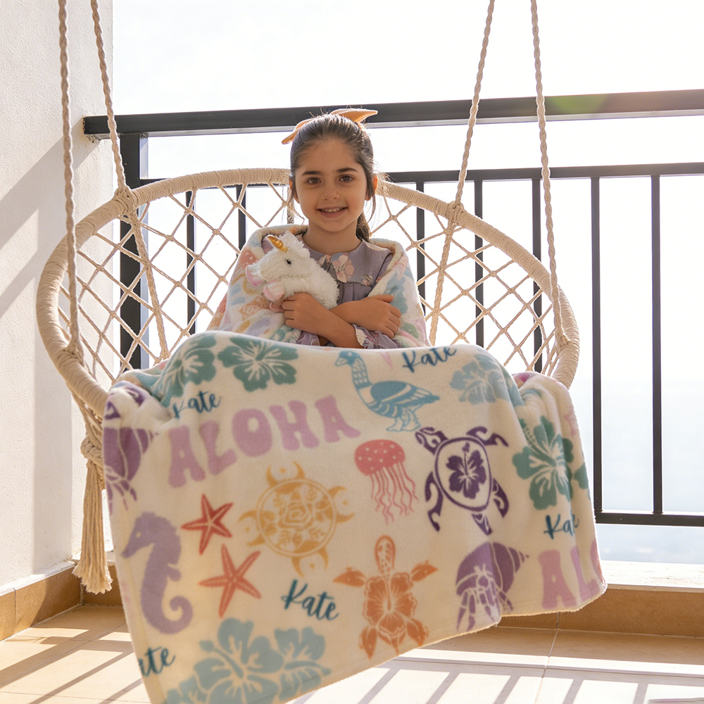 Personalized Lovely Kid Blanket for Comfort & Unique | BKKid188