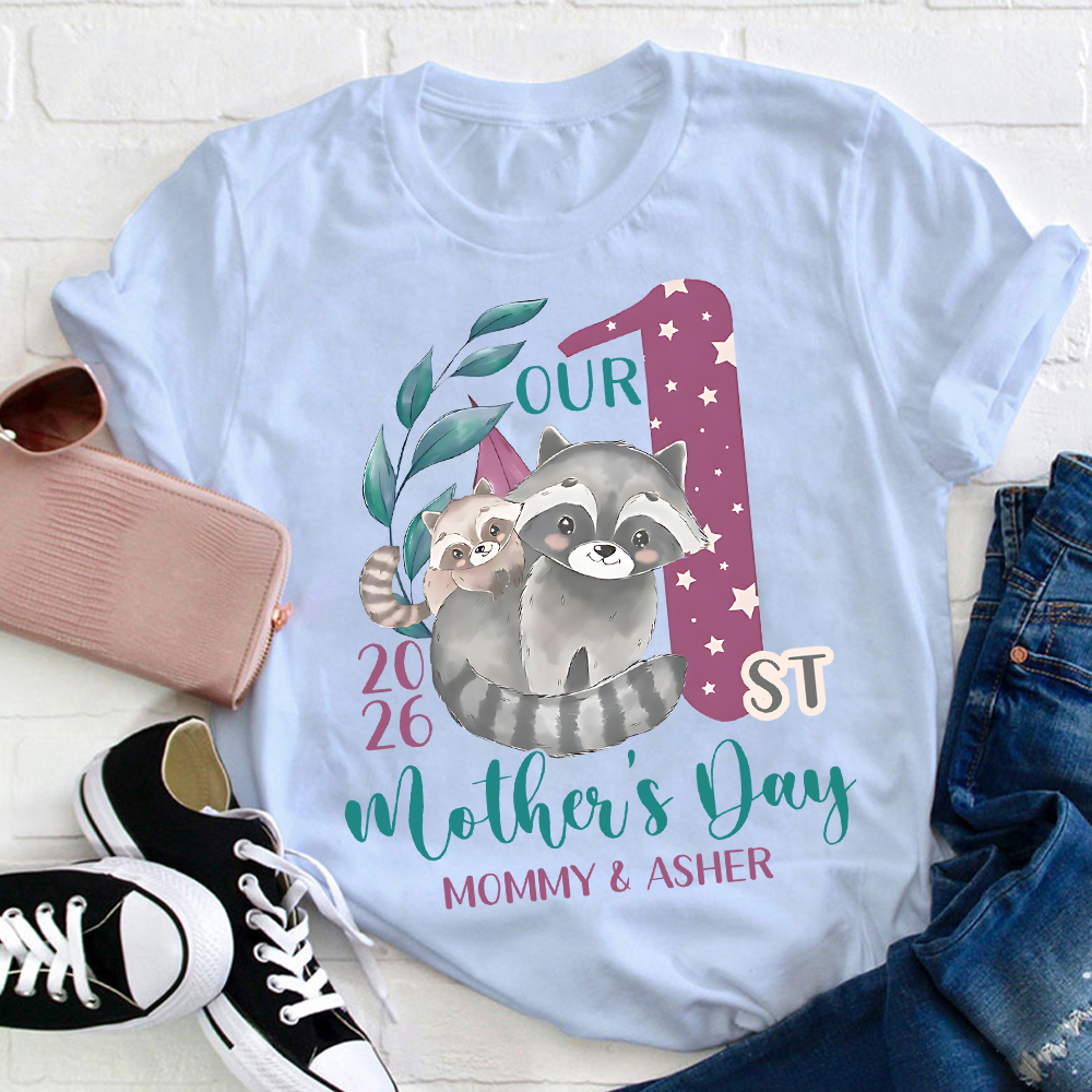 Personalized First Mother's Day Mommy and Baby Outfit | CWFamily131