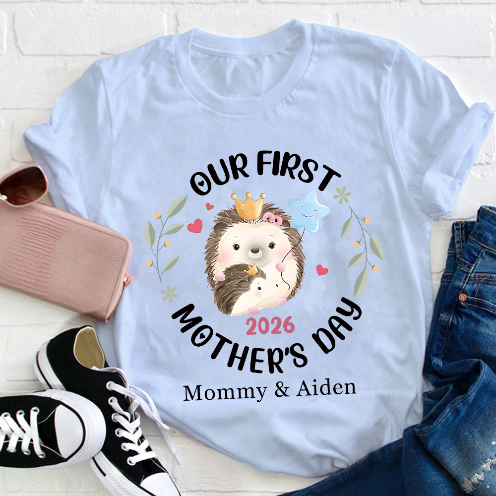 Personalized First Mother's Day Mommy and Baby Outfit | CWFamily144