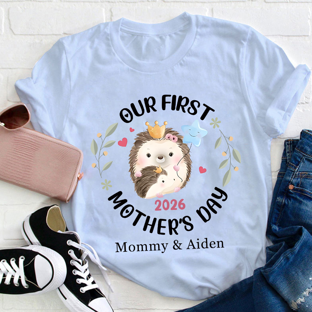 Personalized First Mother's Day Mommy and Baby Outfit | CWFamily144