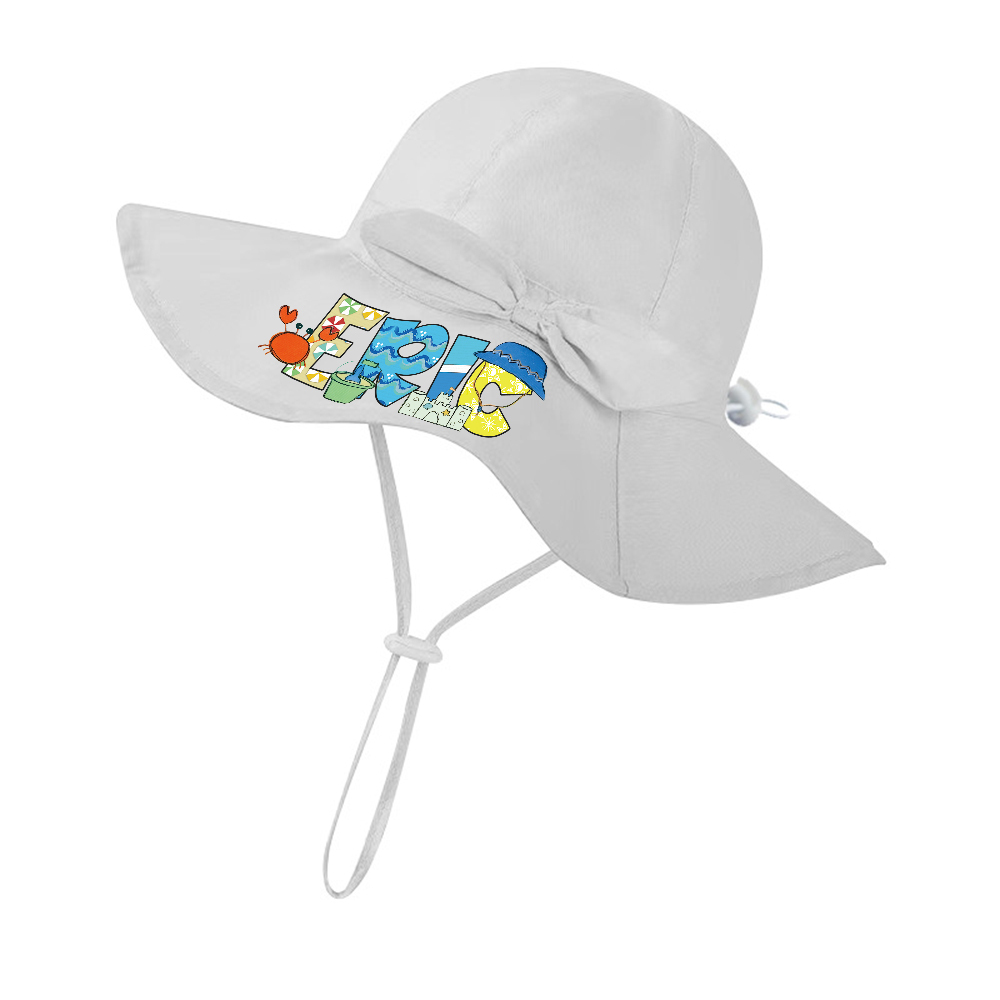 Personalized Lovely Bowknot Bucket Hat for Comfort & Unique | CWBeach226