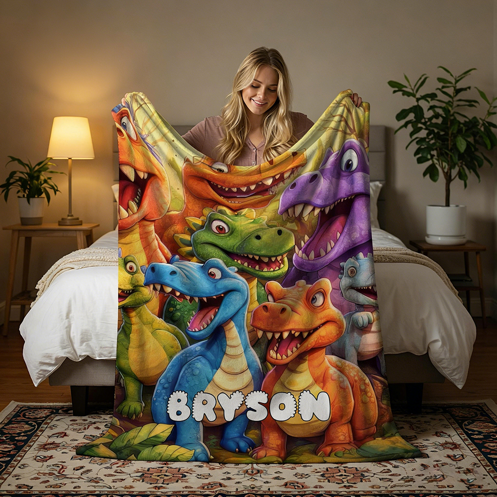 Personalized Lovely Kid Blanket for Comfort & Unique | BKKid190