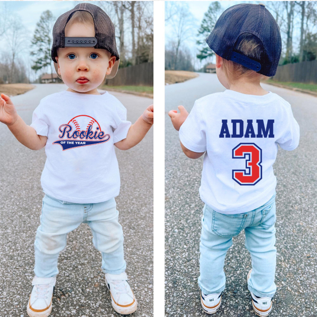 Personalized Basketball Rookie Of The Year Birthday T-Shirt | inBirth10