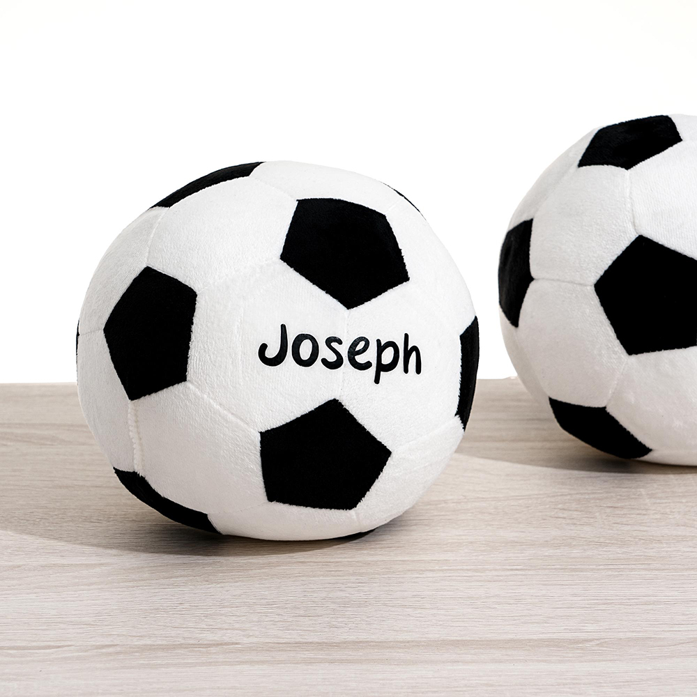 Personalized Kid's Lovely Soft Plush Soccer Ball | CWToy189