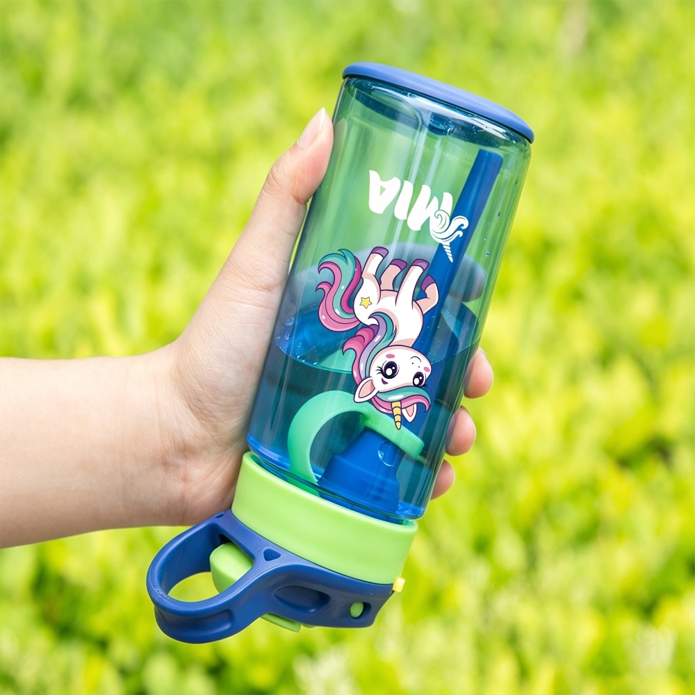 Personalised BPA Free 16oz Unicorn Kid Water Bottles | YouBottle99