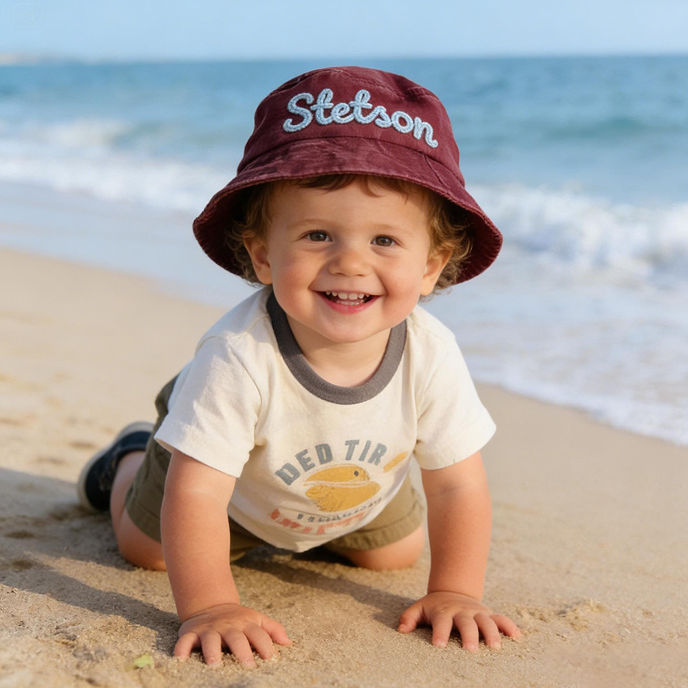Personalized Embroidery Baby Bucket Hat With Name | CWBeach241