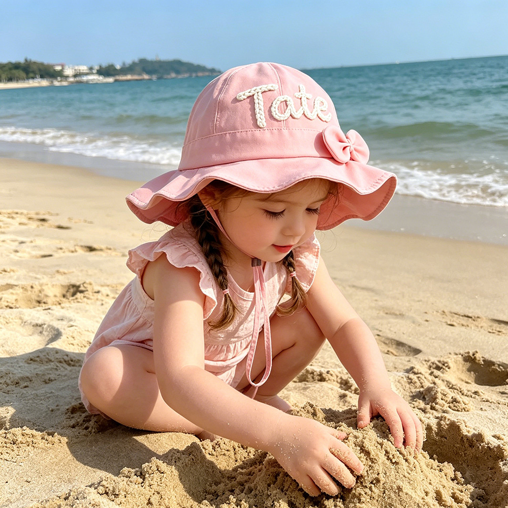 Personalized Lovely Baby Summer Bucket Hat | CWBeach242