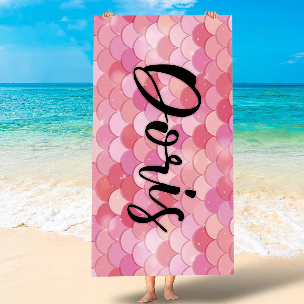 Personalized Lovely Kid Towel for Summer & Beach | CWTowel88