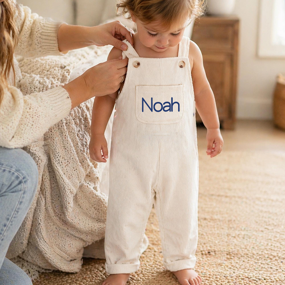 Personalized Baby Classic Adorable Overalls | CWBaby494