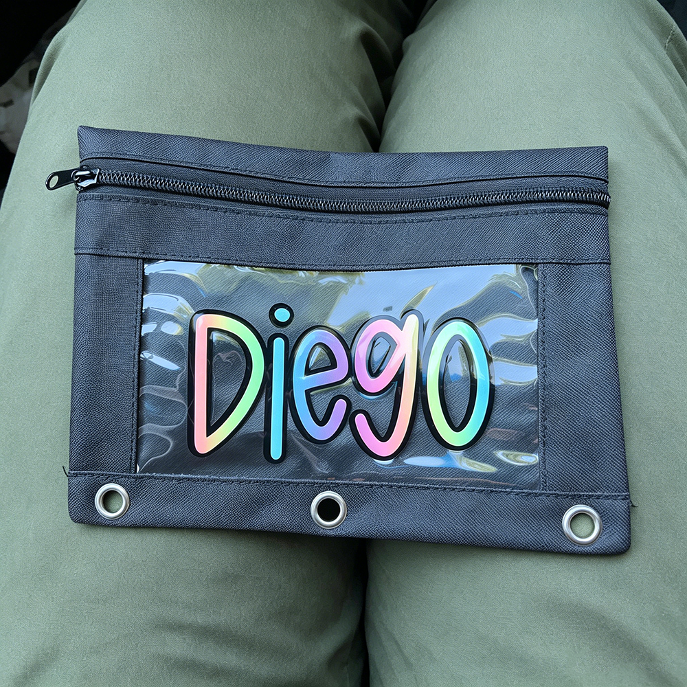 Personalized Custom Name Pencil Pouch | CWPack362
