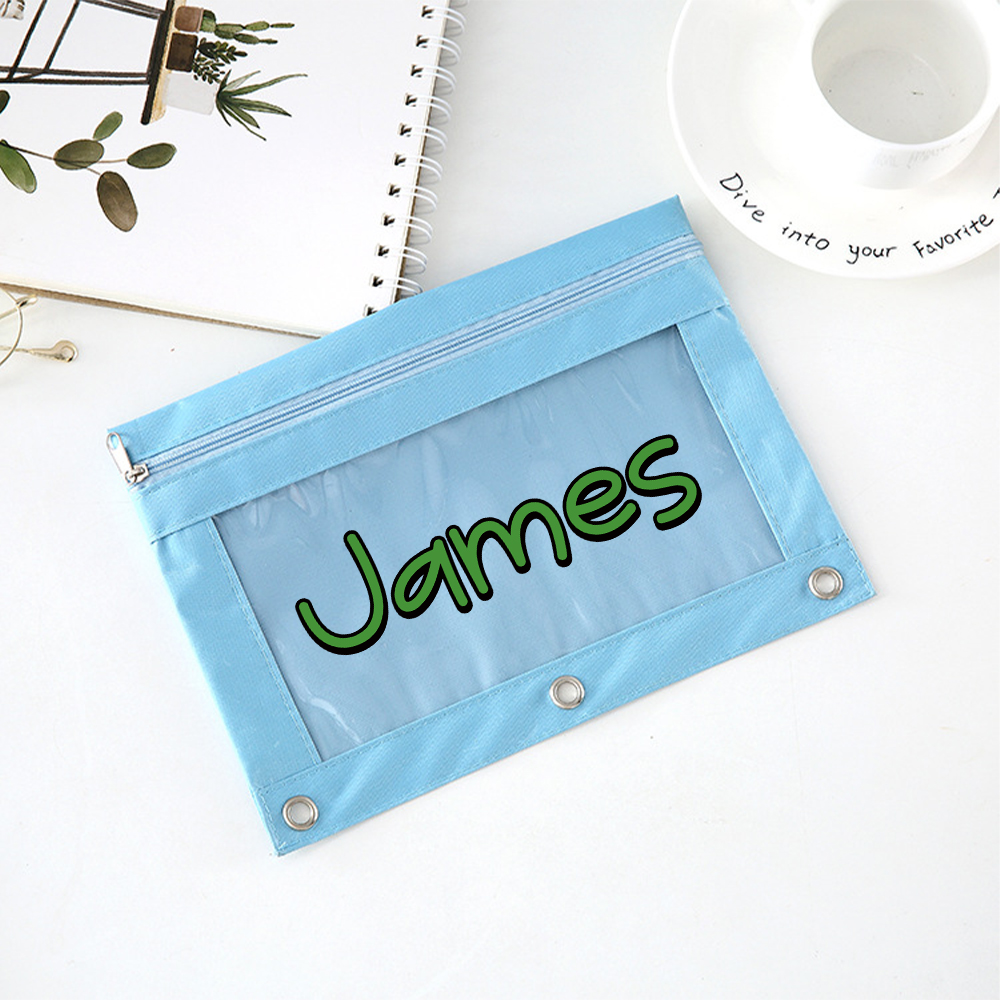 Personalized Custom Name Pencil Pouch | CWPack362