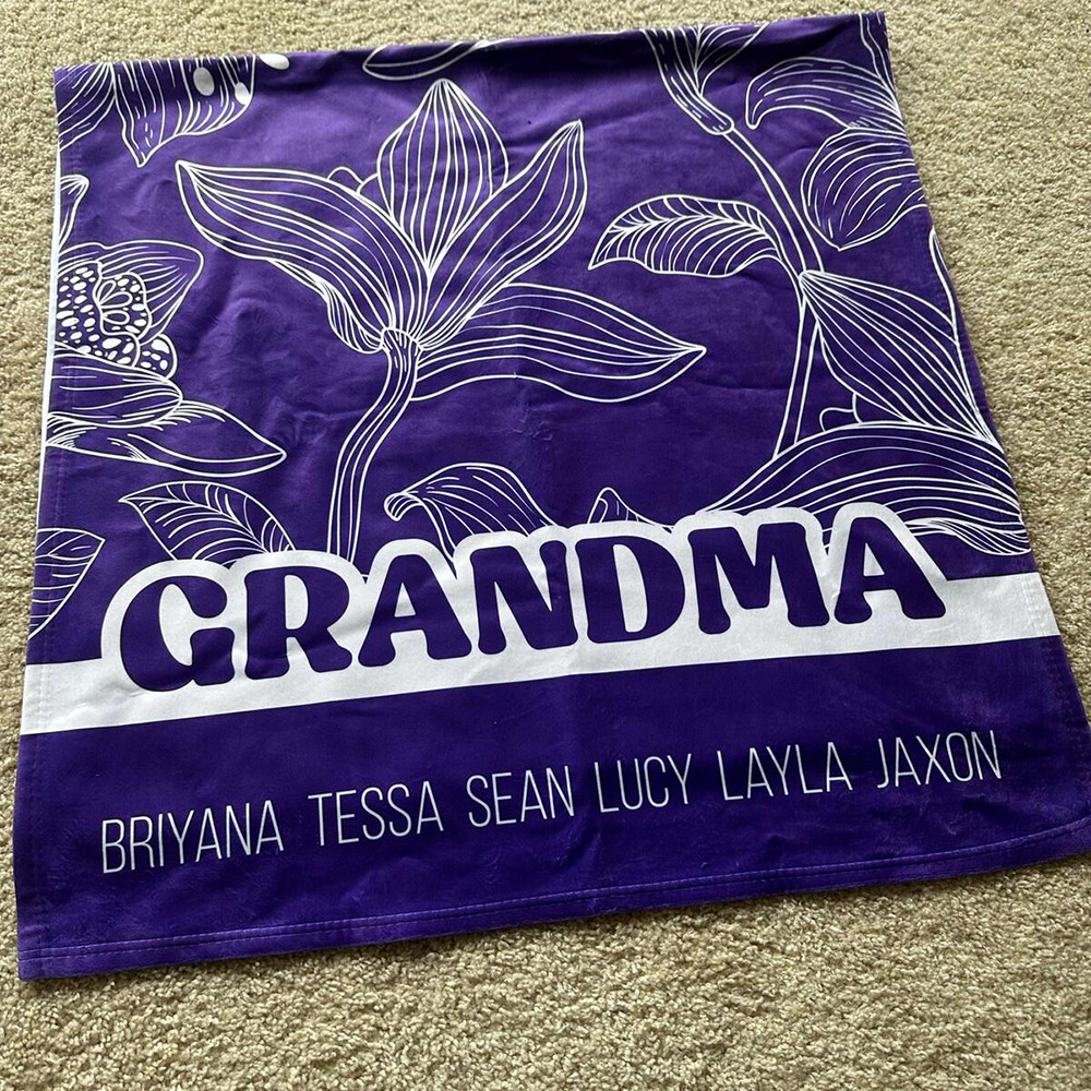 Personalized Grandma Towel for Summer & Beach | CWTowel197