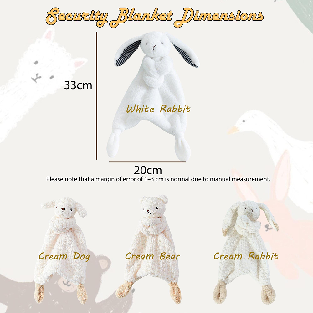 Personalized Lovely Bunny Baby Comfort Toy | CWToy191