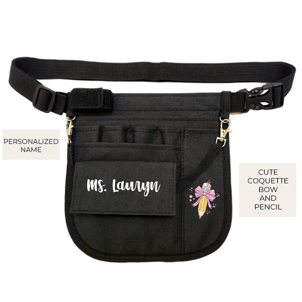 Personalized Teacher Storage Waist Bag | CWTeach13