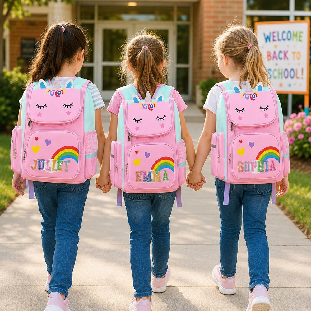 Personalized Girls Unicorn Backpack | CWPack378