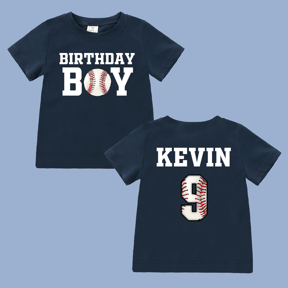 Personalized Sports Ball Games Birthday T-Shirt | inBirth19