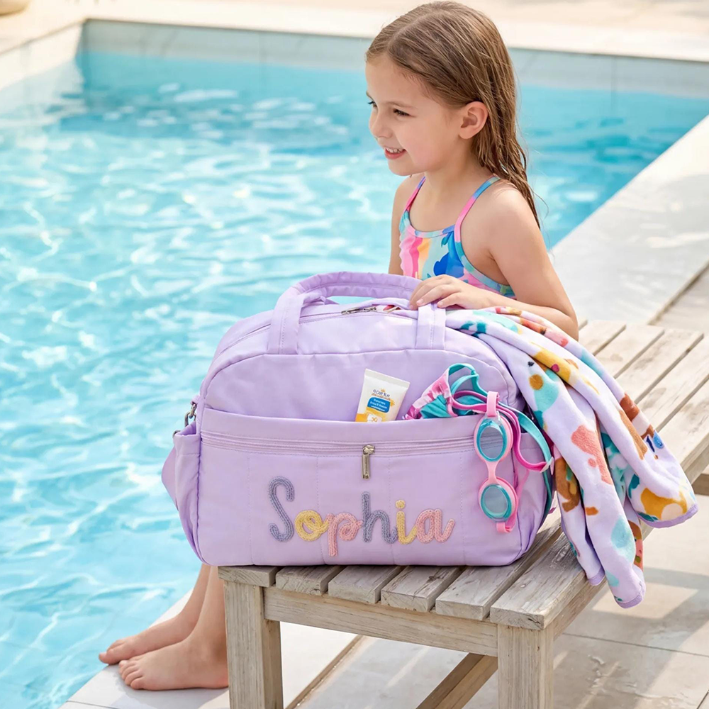 Personalized Hand Embroidery Water Proof Duffle Bag | CWPack380