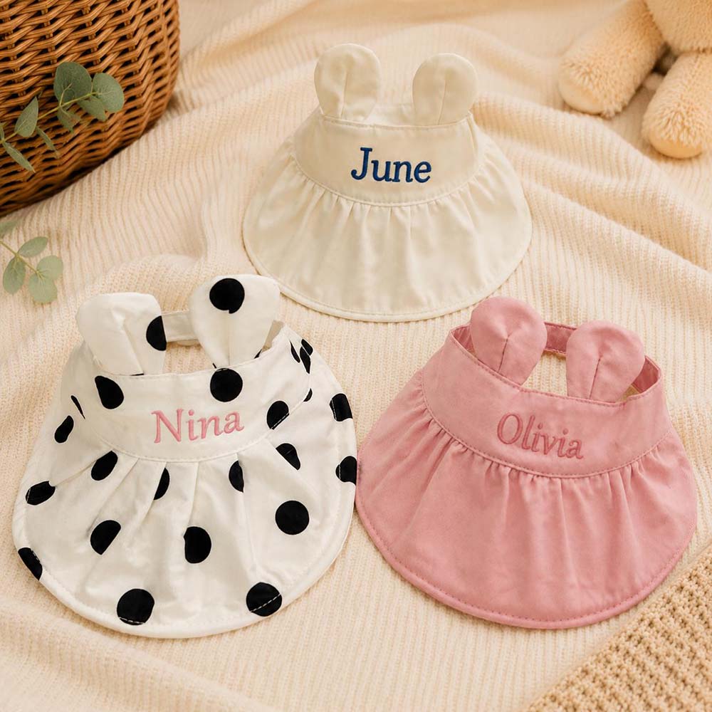Personalized Cute Bunny Ear Baby Hat | CWBeach258