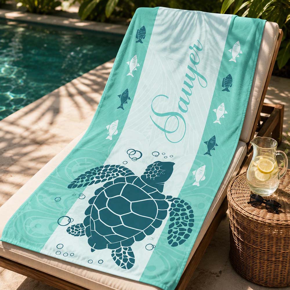 Personalized Lovely Kid Towel for Summer & Beach | CWTowel199