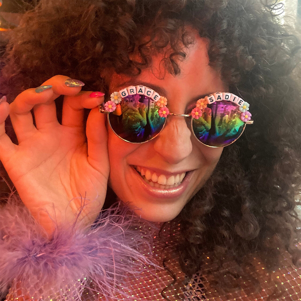 Personalized Colorful Flower Sunglasses For Kids | CWBeach76