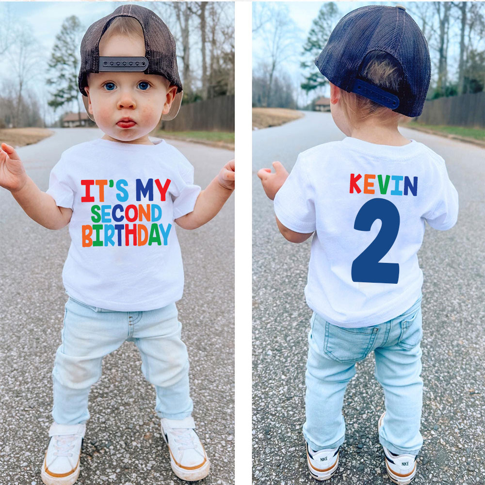 Personalized My First Birthday T-Shirt | inBirth24