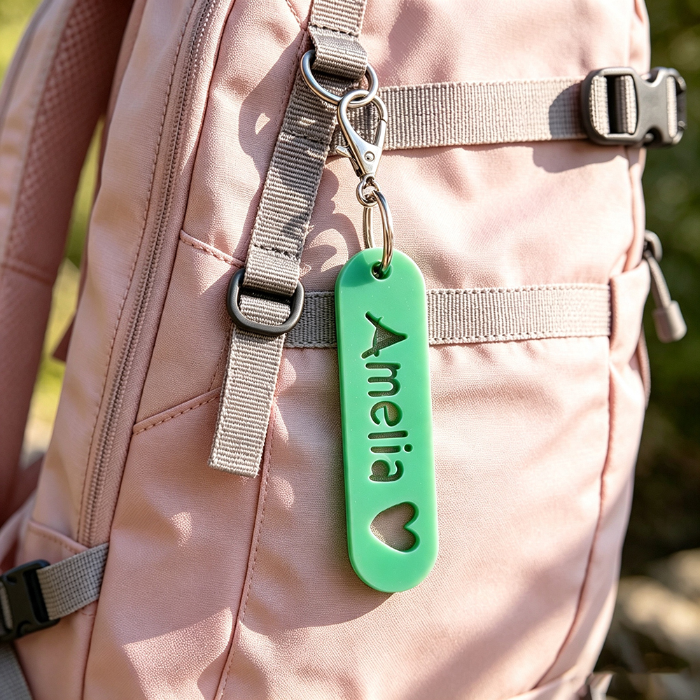 Personalized 3D Printed Back To School Bag Tag | CWGift84