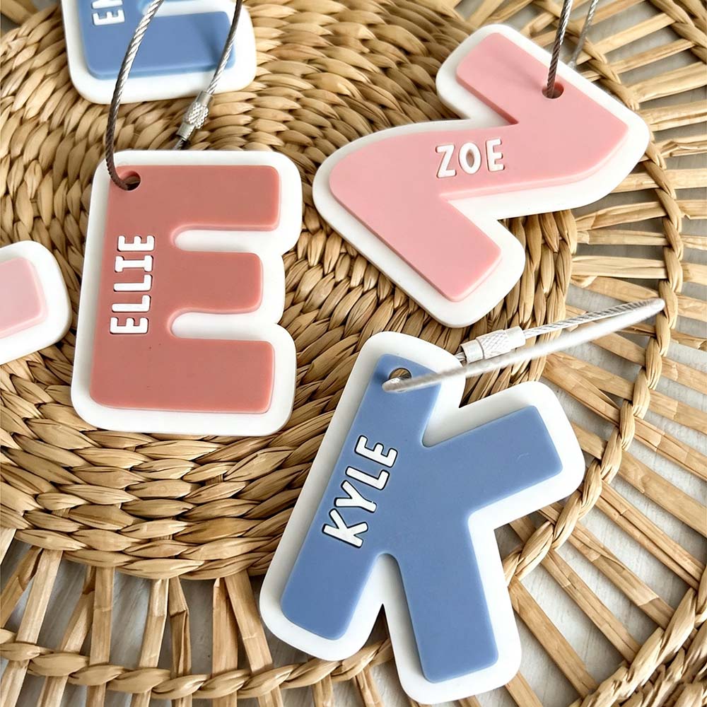 Personalized 3D Printed Backpack Name Tag | CWGift90