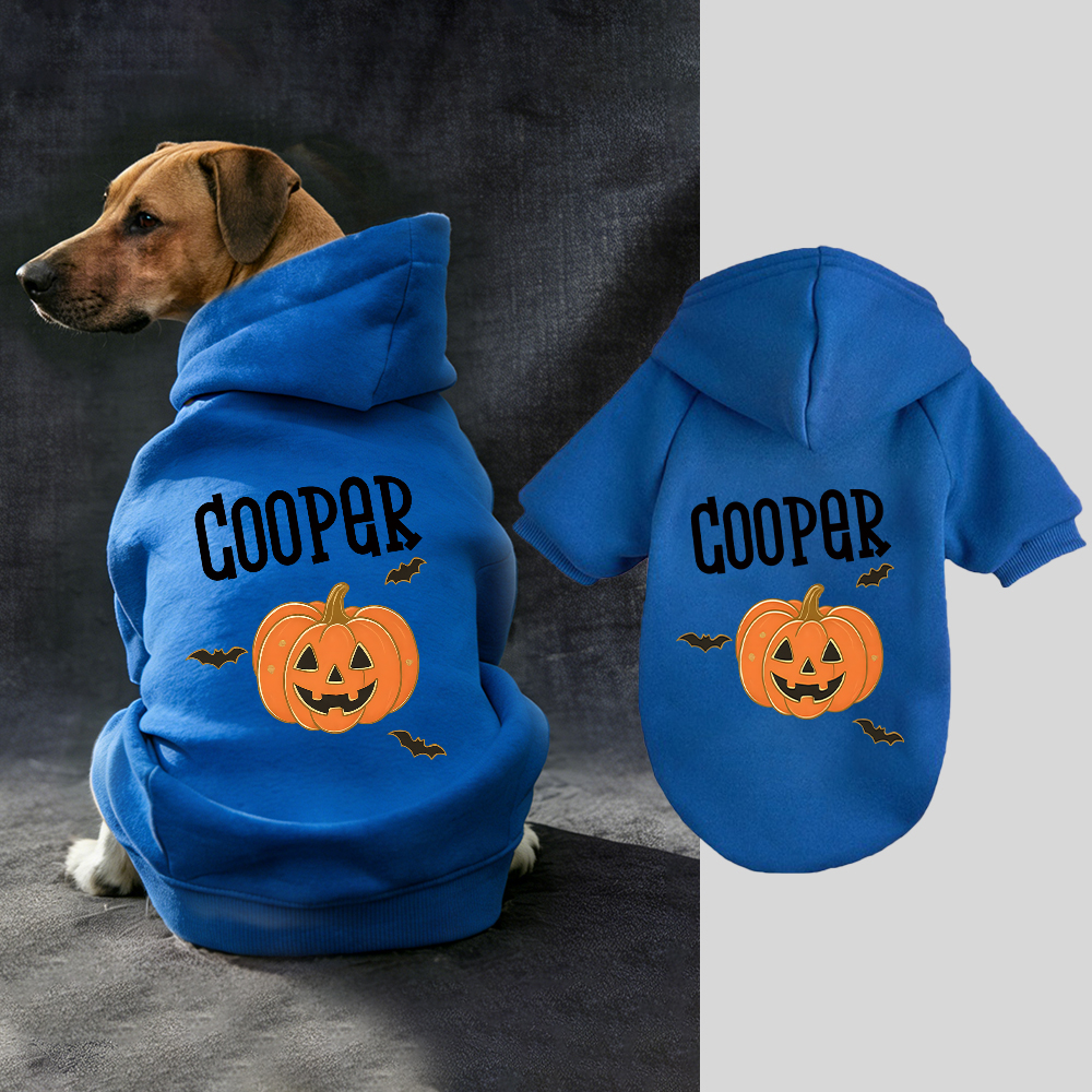 Personalized Halloween Cute Designs Puppy Hoodie | CWHalloween123